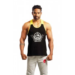 Omtex Gym Stringer Black Yellow